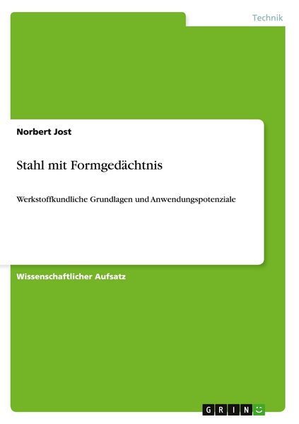 Produktbild: Stahl mit Formged&auml;chtnis