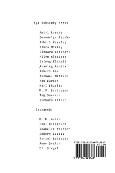 Produktbild: The New York Quarterly, Number 36