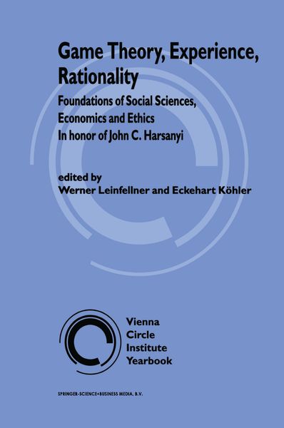 Produktbild: Game Theory, Experience, Rationality