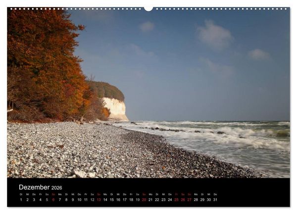 Produktbild: R&uuml;gen (hochwertiger Premium Wandkalender 2026 DIN A2 quer), Kunstdruck in Hochglanz