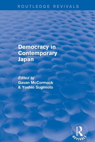 Produktbild: Democracy in Contemporary Japan