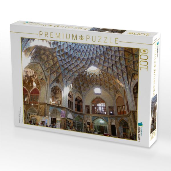 Produktbild: CALVENDO Puzzle Basar von Kashan, Iran | 1000 Teile Lege-Gr&ouml;&szlig;e 64x48cm Foto-Puzzle f&uuml;r gl&uuml;ckliche Stunden