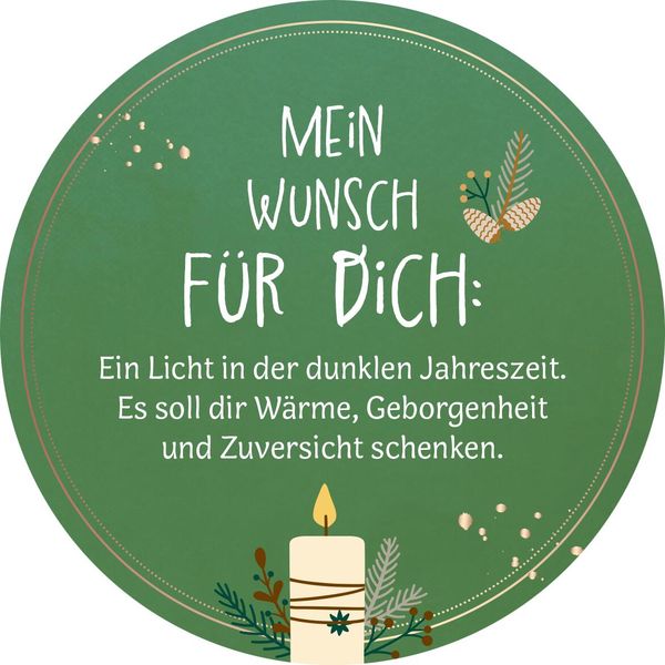 Produktbild: Advent in der Dose. 24 liebe W&uuml;nsche f&uuml;r dich