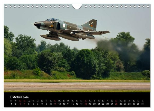 Produktbild: Phantoms bei der Luftwaffe (Wandkalender 2026 DIN A4 quer), CALVENDO Monatskalender