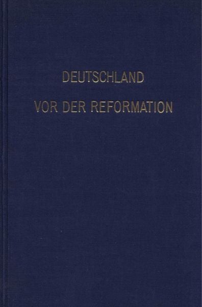 Produktbild: Deutschland vor der Reformation.