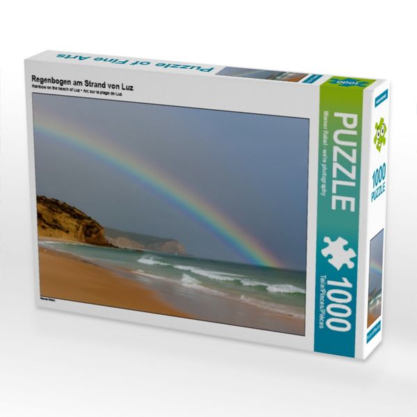 Produktbild: Regenbogen am Strand von Luz (Puzzle)
