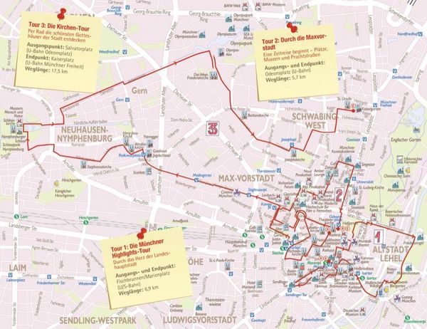 Produktbild: M&uuml;nchen mit dem Rad entdecken