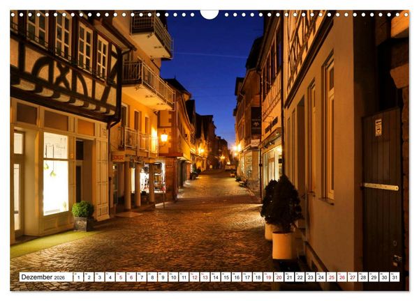 Produktbild: Barbarossastadt Gelnhausen vom Frankfurter Taxifahrer Petrus Bodenstaff (Wandkalender 2026 DIN A3 quer), CALVENDO Monatskalender
