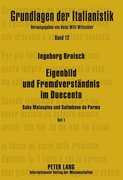 Produktbild: Eigenbild und Fremdverst&auml;ndnis im Duecento