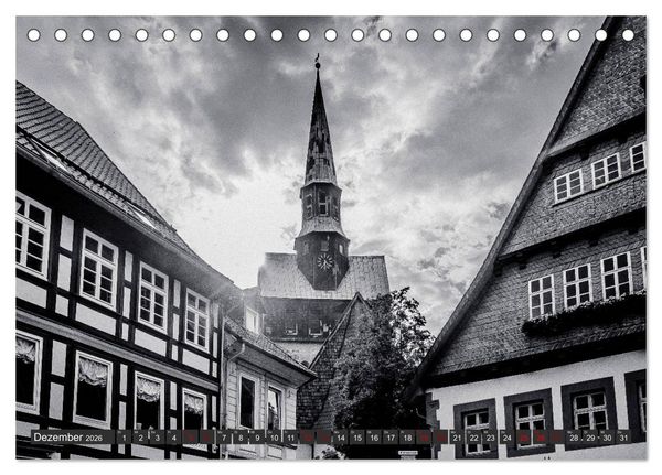 Produktbild: Ein Blick auf Osterode am Harz (Tischkalender 2026 DIN A5 quer), CALVENDO Monatskalender