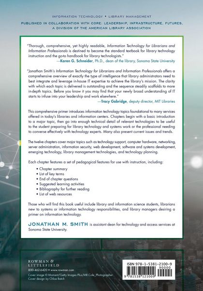 Produktbild: Information Technology for Librarians and Information Professionals