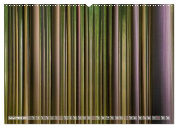 Produktbild: Atelier Wald - gemalt mit Licht (Wandkalender 2027 DIN A2 quer), CALVENDO Monatskalender