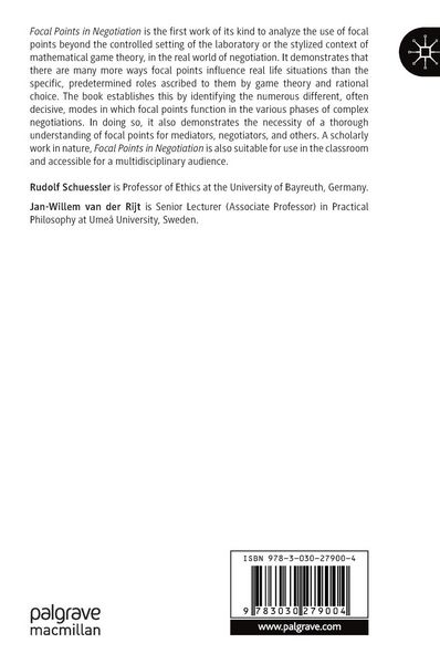 Produktbild: Focal Points in Negotiation