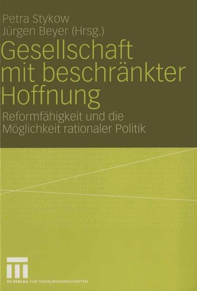 Produktbild: Gesellschaft mit beschr&auml;nkter Hoffnung