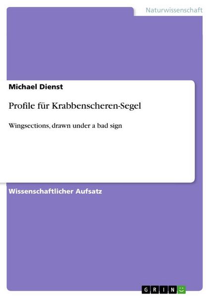 Produktbild: Profile f&uuml;r Krabbenscheren-Segel