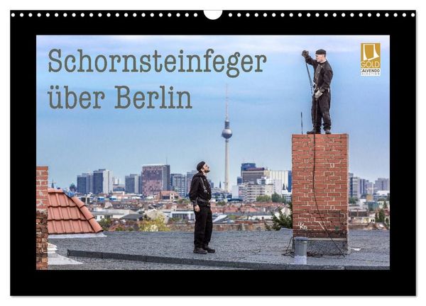 Produktbild: Schornsteinfeger &uuml;ber Berlin 2027 (Wandkalender 2027 DIN A3 quer), CALVENDO Monatskalender