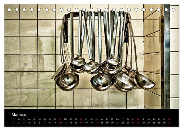 Produktbild: Hinter Gittern (Tischkalender 2026 DIN A5 quer), CALVENDO Monatskalender