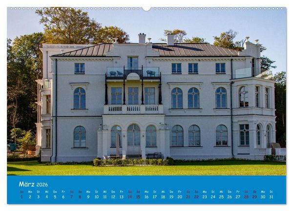 Produktbild: Seeheilbad Heiligendamm (Wandkalender 2026 DIN A2 quer), CALVENDO Monatskalender