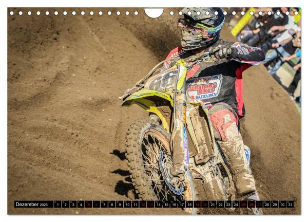 Produktbild: Motocross Racing 2026 (Wandkalender 2026 DIN A4 quer), CALVENDO Monatskalender