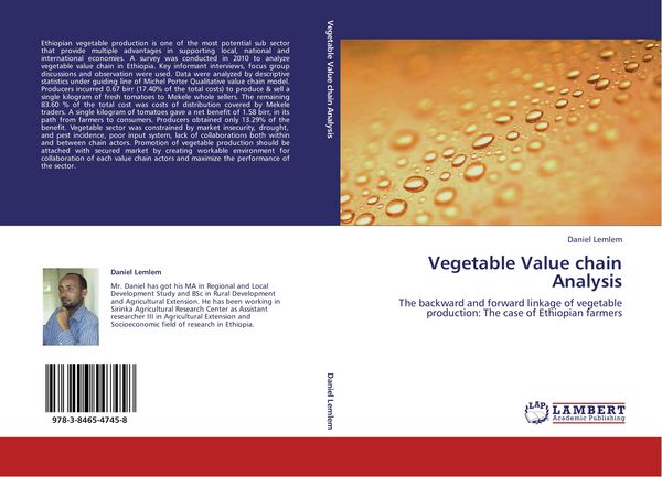 Produktbild: Vegetable Value chain Analysis