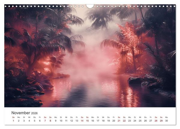 Produktbild: Die Seele des Dschungels - Eine Reise in tropische Wildnis (Wandkalender 2026 DIN A3 quer), CALVENDO Monatskalender