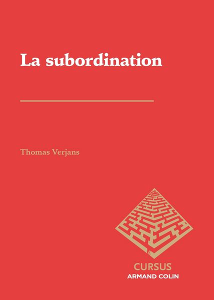 Produktbild: La subordination