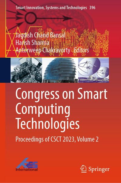 Produktbild: Congress on Smart Computing Technologies