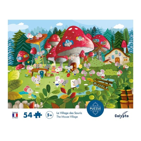 Sentosphere Calypto 3907201 Puzzle Paysage D'hiver, 1000 Pièces, Au Toucher Doux, Motif Hivernal Avec Surface Veloutée, Pour Adultes Et Enfants à Partir De 9 Ans, Réédition