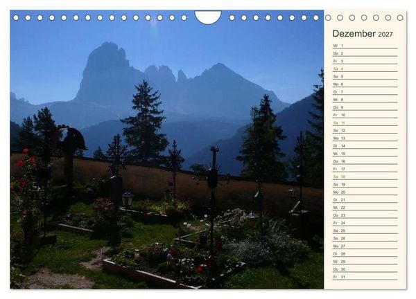 Produktbild: Weltnaturerbe DOLOMITEN (Wandkalender 2027 DIN A4 quer), CALVENDO Monatskalender