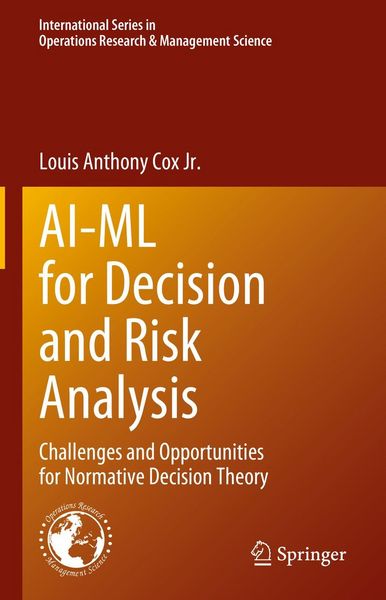 Produktbild: AI-ML for Decision and Risk Analysis