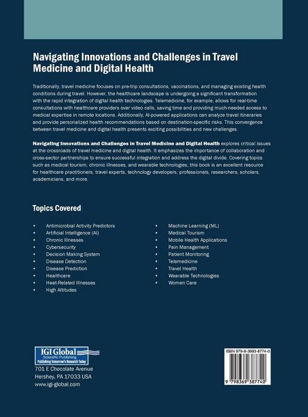 Produktbild: Navigating Innovations and Challenges in Travel Medicine and Digital Health