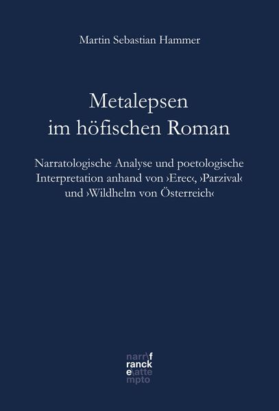 Produktbild: Metalepsen im h&ouml;fischen Roman