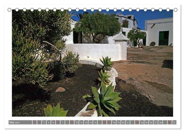 Produktbild: Aus dem Meer geboren - Lanzarote (Tischkalender 2027 DIN A5 quer), CALVENDO Monatskalender