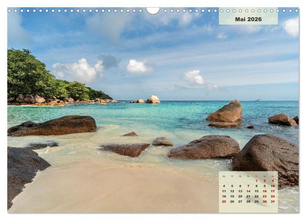 Produktbild: Ein Paradies aus Sand und Meer (Wandkalender 2026 DIN A3 quer), CALVENDO Monatskalender