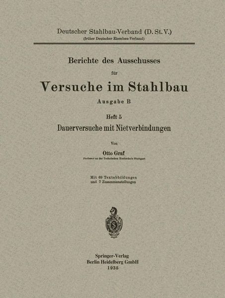 Produktbild: Dauerversuche mit Nietverbindungen