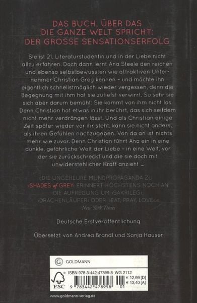 Produktbild: Geheimes Verlangen / Fifty Shades of Grey Band 1