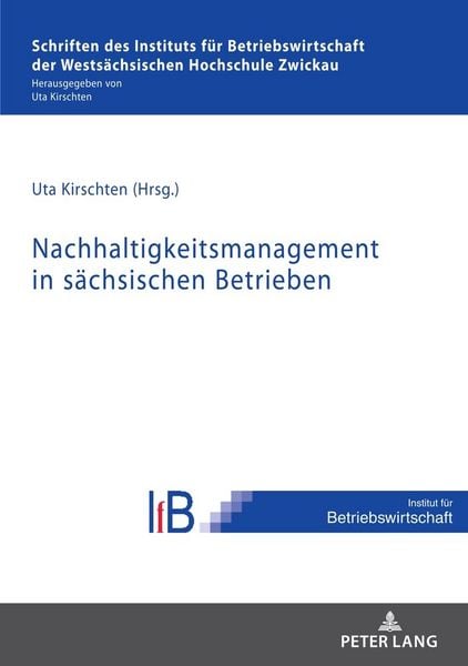 Produktbild: Nachhaltigkeitsmanagement in s&auml;chsischen Betrieben