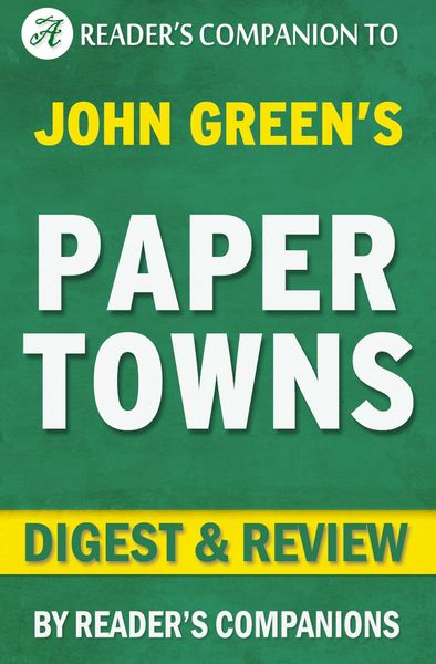 Produktbild: Paper Towns by John Green | Digest & Review