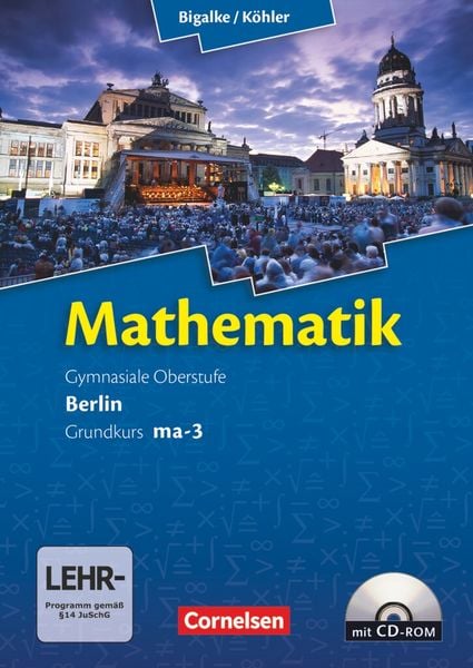 Produktbild: Mathematik Sekundarstufe 2 Grundkurs ma-3 Qualifikationsphase. Sch&uuml;lerbuch
