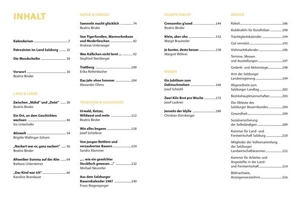 Produktbild: Salzburger Bauern- und B&auml;uerinnenkalender 2027