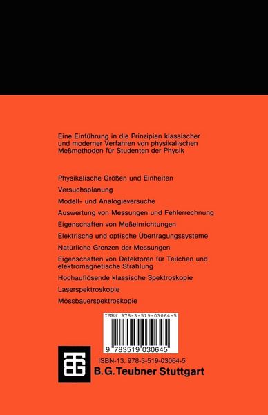 Produktbild: Physikalische Me&szlig;methoden