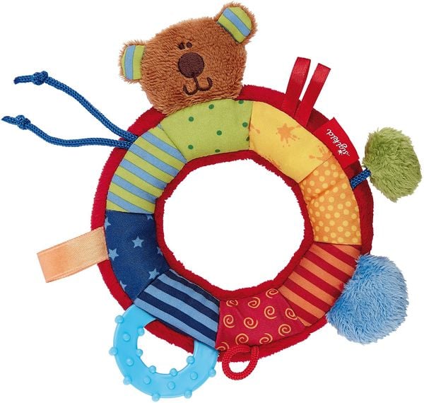 Produktbild: sigikid 40490 - Greifling Aktiv-Ring B&auml;r Kinderbunt