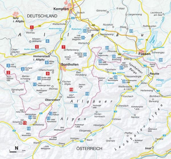 Produktbild: Das Allg&auml;u f&uuml;r Wandermuffel