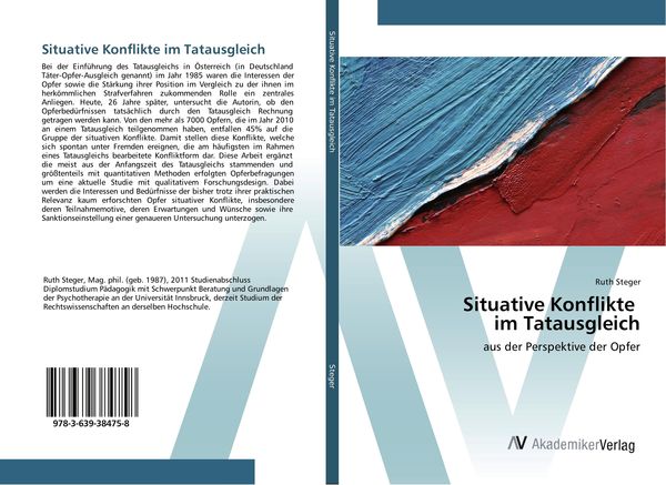 Produktbild: Situative Konflikte im Tatausgleich