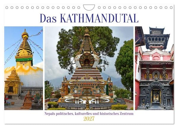 Produktbild: Das Kathmandutal (Wandkalender 2027 DIN A4 quer), CALVENDO Monatskalender