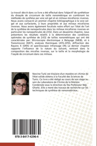 Produktbild: Synth&egrave;se de nanomat&eacute;riaux par voie de chimie douce