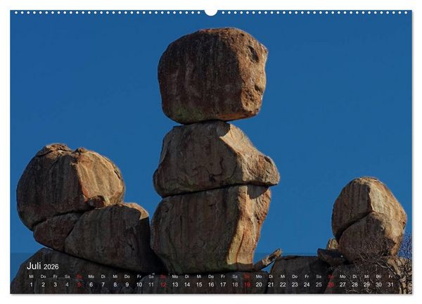 Produktbild: Zimbabwe (Wandkalender 2026 DIN A2 quer), CALVENDO Monatskalender