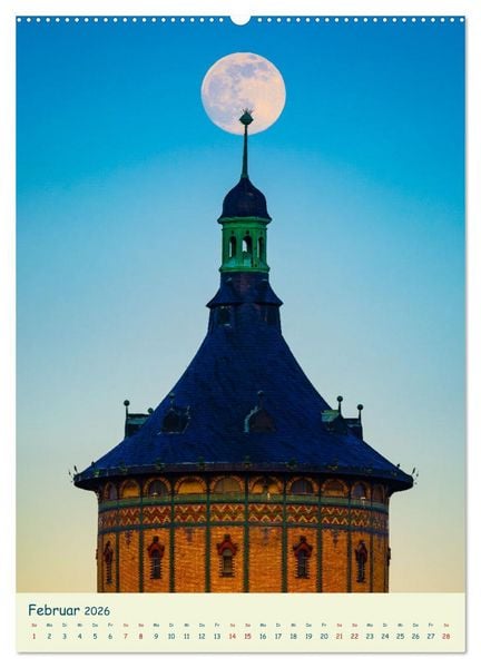 Produktbild: Halle/Saale - Meine Stadt im Licht (Wandkalender 2026 DIN A2 hoch), CALVENDO Monatskalender