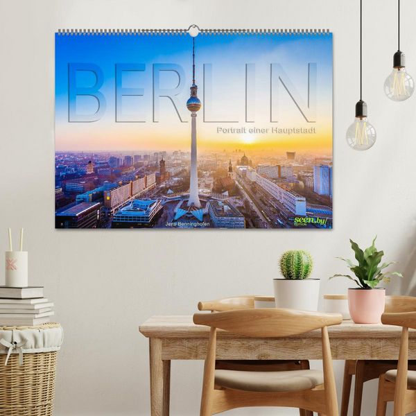 Produktbild: Berlin - Portrait einer Hauptstadt (Wandkalender 2026 DIN A2 quer), CALVENDO Monatskalender