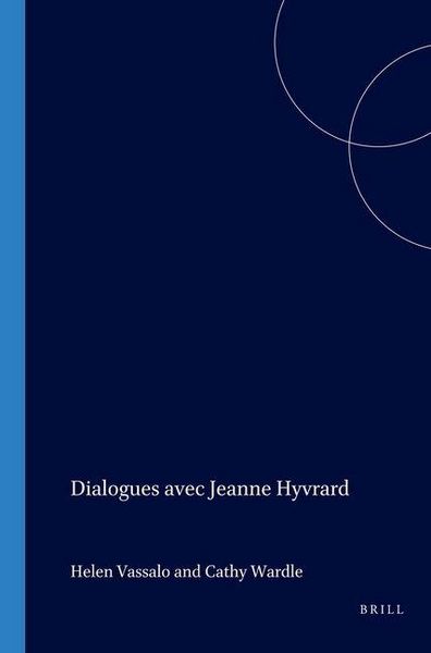 Produktbild: Dialogues Avec Jeanne Hyvrard